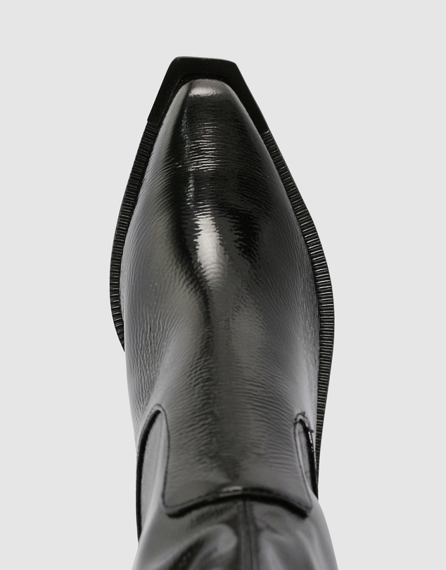 Sempre Di - Jayda Patent Ankle Boots