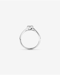 Michael Hill - 0.12 TW Diamond Promise Ring in Sterling Silver