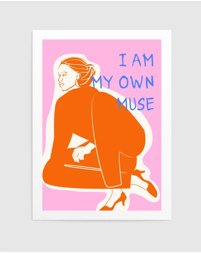 Olive et Oriel - My Own Muse by Treechild Art Print