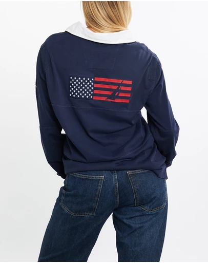 Vintage by The Real Deal - Pre Loved - Vintage Nautica Rugby Shirt