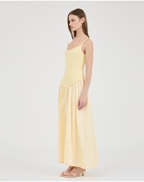 FRIEND of AUDREY - The Drop-waist Full Dress