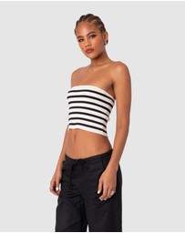 EDIKTED - Lexi Ribbed Tube Top