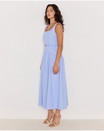 MINKPINK - Luella Belted Midi Dress