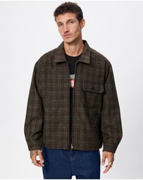 S Double - LS Zip Thru Overshirt