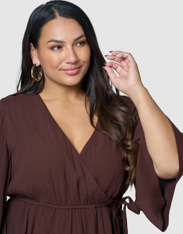 Something 4 Olivia - Salma Wrap Blouse