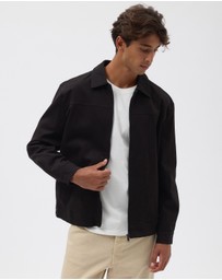 AERE - Organic Cotton Twill Trucker Jacket