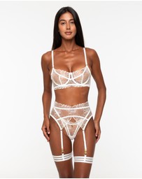 One Empire - Millie White Lingerie Set