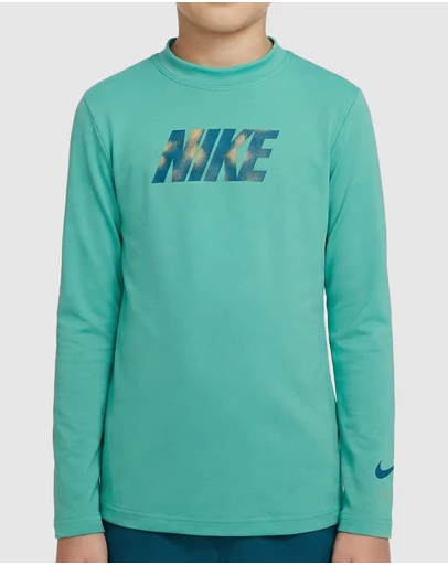 Nike - Brand Blast Block Big Kids Long-Sleeve Hydroguard