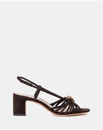 Loeffler Randall - Minna Strappy Mid Heel Sandal W/ Hardware