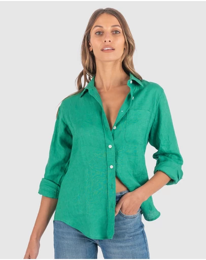 CAMIXA - IRIS Linen Shirt