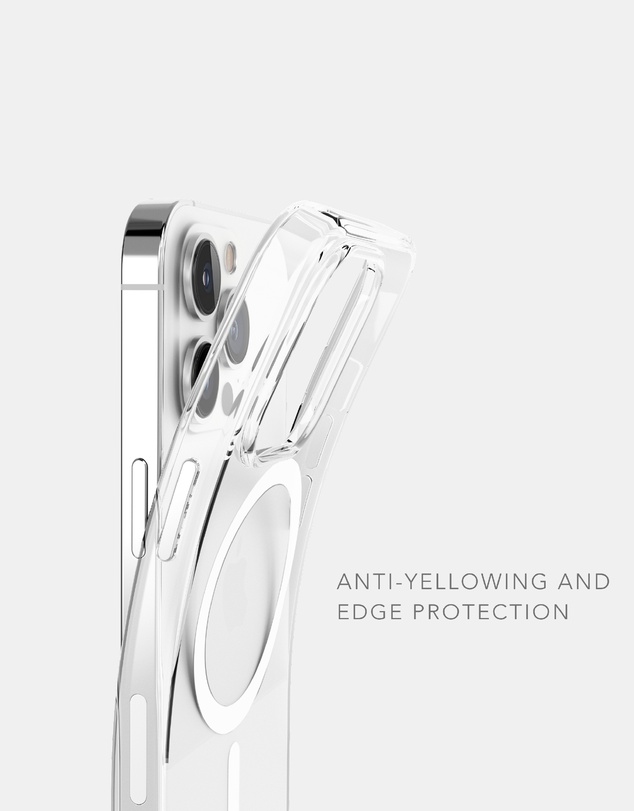 Vonmahlen - MagSafe iPhone 14 Pro Max Protective Anti-Yellowing Phone Case