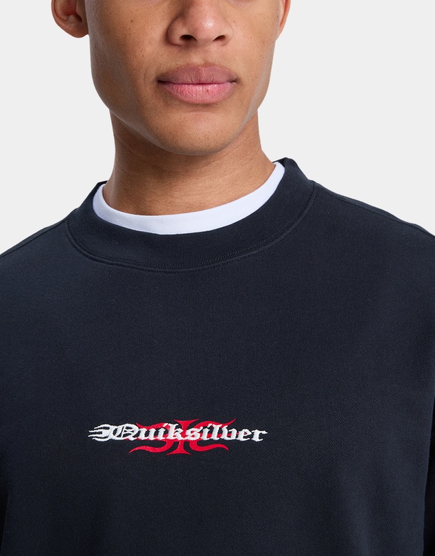 Quiksilver - Mens Mercury Trident Crew Neck