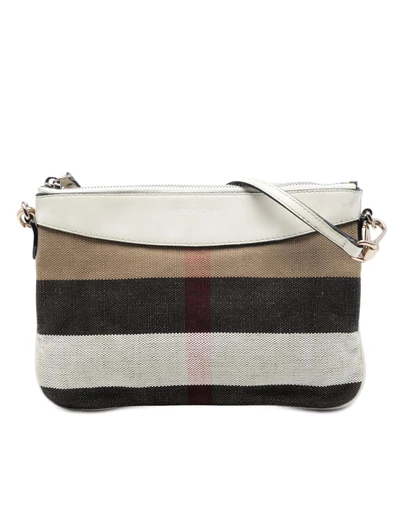 Pre-Loved by Azura Reborn - Pre-Loved Mega Check Canvas Peyton Crossbody