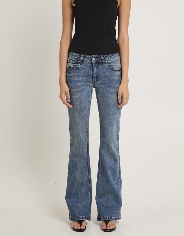 Insight - Rita Low Rise Flare Denim Jeans