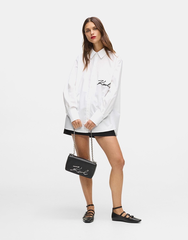 Karl Lagerfeld - K/Signature 2.0 Slim Small Crossbody Bag