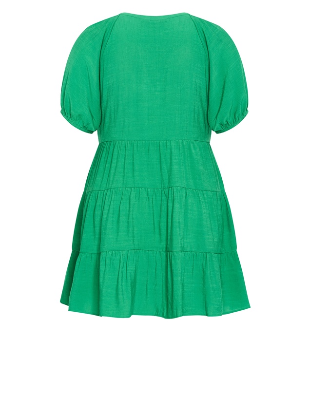 City Chic - Kara Tiered Mini Dress