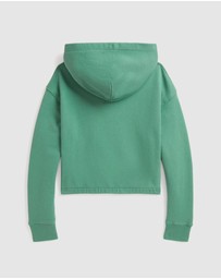 Polo Ralph Lauren - Big Pony Terry Boxy Hoodie - ICONIC EXCLUSIVE - Kids-Teens