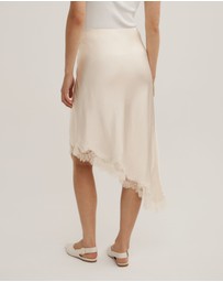 Witchery - Asymmetric Lace Skirt