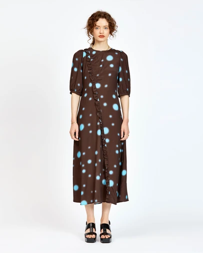 bul - Viola Dress Droplet Print