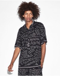 Ksubi - Heroism Knit Resort Ss Shirt Black