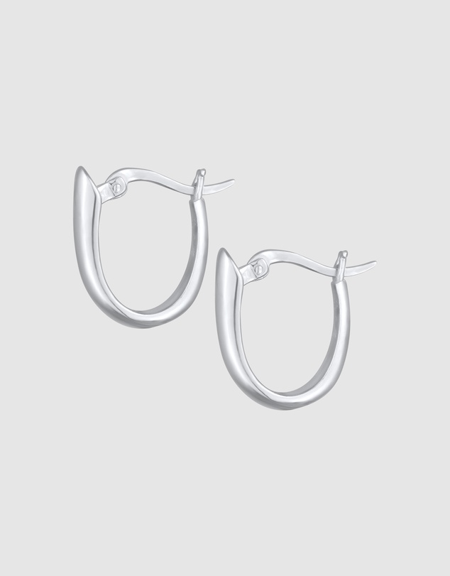 Elli Jewelry - Earrings Hoops Everday 925 Sterling Silver