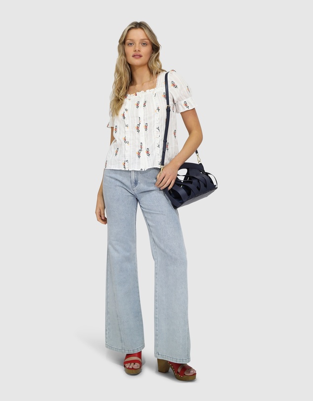 Belle & Bloom - Wild Garden Floral Blouse