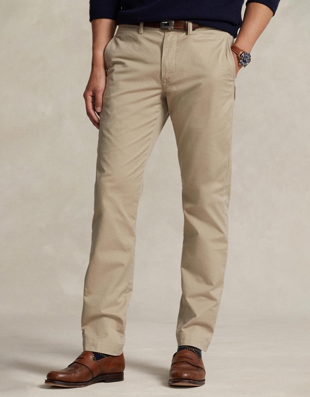 Polo Ralph Lauren - ICONIC EXCLUSIVE - Stretch Straight Fit Washed Chino Pants