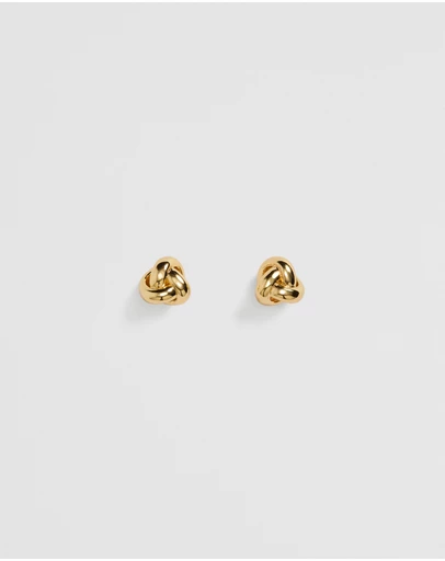 Country Road - Lucia Knot Stud Earring