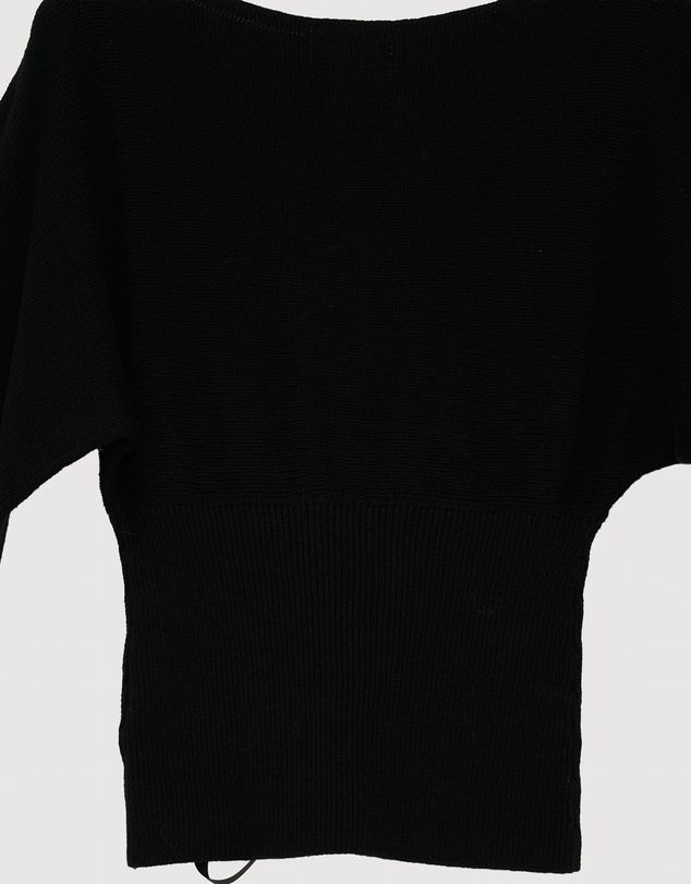 Revibe - Repaired Minima Esenciales Oriel Off Shoulder Knit Top - AU 8
