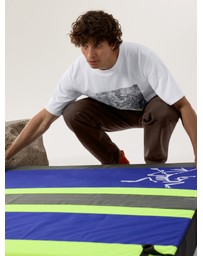 Arc'teryx - Kragg Cotton Lithographica Shirt SS Men's