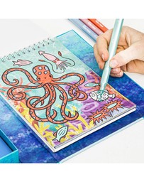 Tiger Tribe - Shimmer Colouring Set - Sea Life