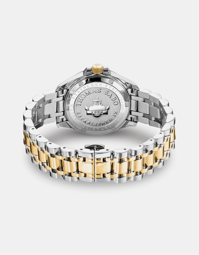 THOMAS SABO - Women's Watch Flowers From Pink Coloured Stones