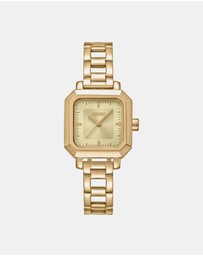 DKNY - Urban Gold Stainless Steel 27x27mm Watch