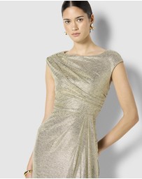 Montique - Beck Metallic Maxi Dress