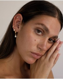 HOUSE OF SLANI - Gia Piercing Crystal Flat Back Pair