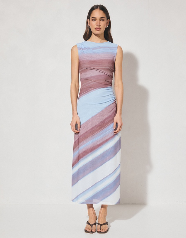 MON RENN - Chroma Asymmetric Dress