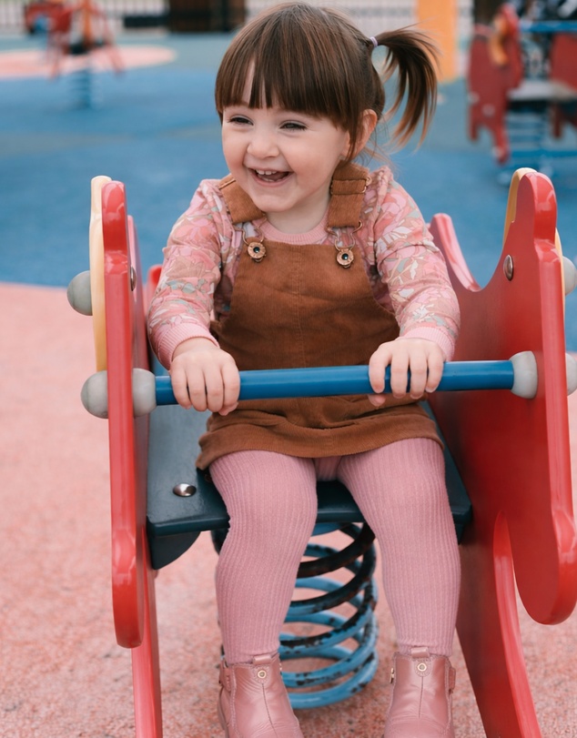 WITH LOVE FOR KIDS - Half Patterned Tights - Babies - Kids
