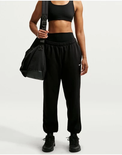 Nike - Studio Fleece Sport Dri-FIT Mid-Rise Pants