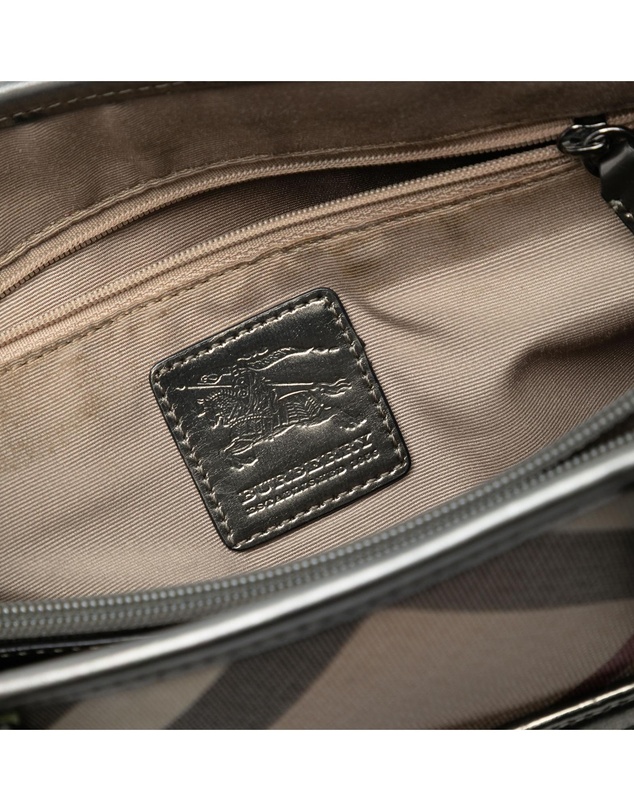 Pre-Loved by Azura Reborn - Pre-Loved Supernova Check Coated Canvas Tote