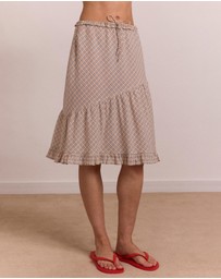 Damson Madder - Sigourney Ruffle Spiral Skirt