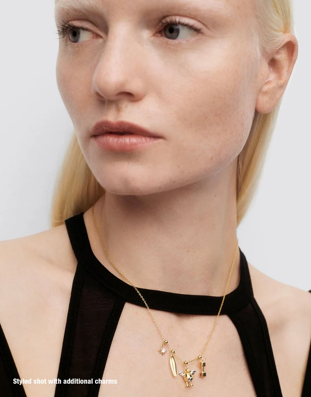 PDPAOLA - Charm Necklace Surfboard Charm