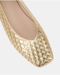 Wittner - Berty Woven Leather Ballet Flats