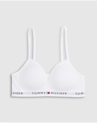 Tommy Hilfiger - Signature Padded Triangle Bra - Teens