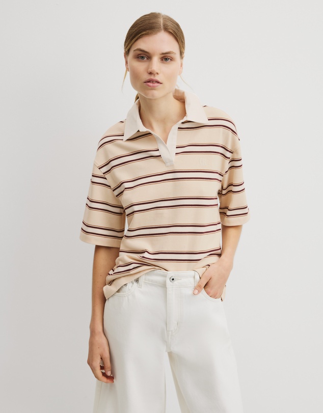 Country Road - Stripe Rugby Polo