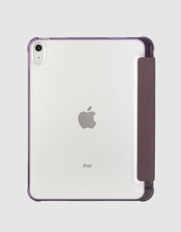 Tucano - Tucano Satin Folio Case Plum for iPad 10th Gen 10.9 2022 with Pencil Holder and Stand