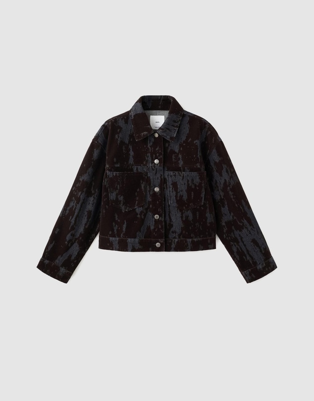 M.N.G - Devoré Denim Jacket