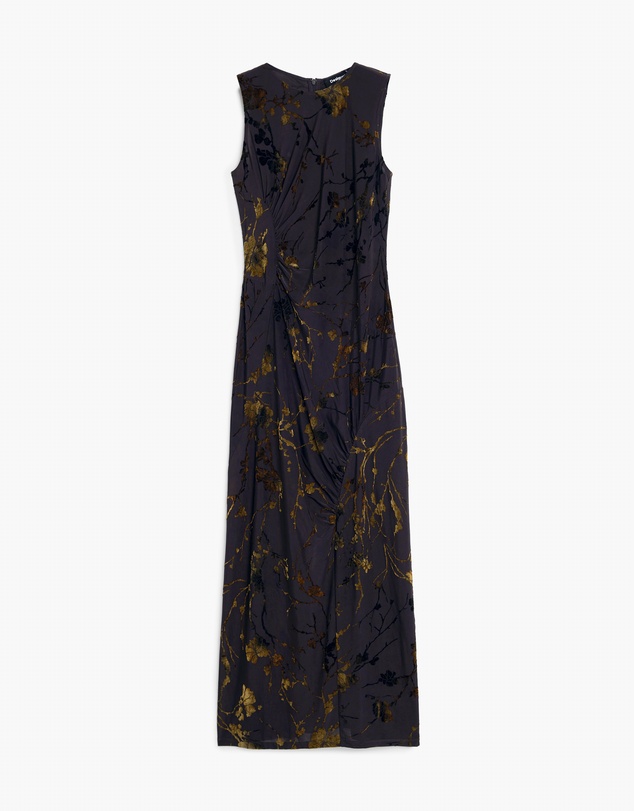 Desigual - Flocked Midi Dress