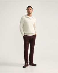 Oxford - Rocco Polo Collar Wool Knit