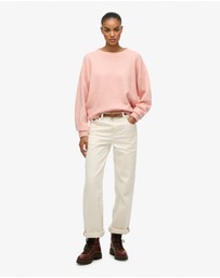 Superdry - Slouchy Crew Neck Jumper