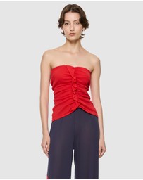 Paris Georgia - Minimal Ruffle Bodice